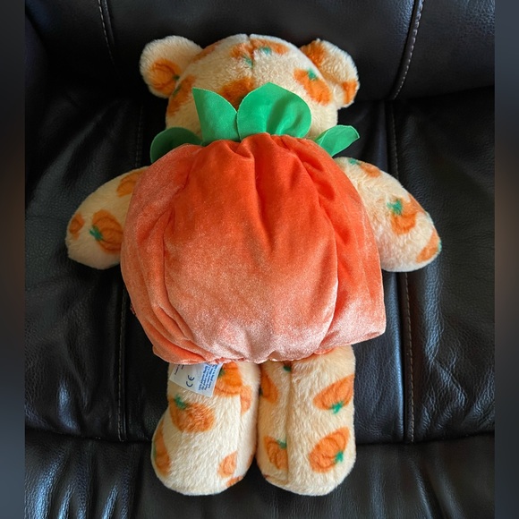 Rare 2012 BAB Workshop Pumpkin Bear in Outfit - Picture 2 of 5